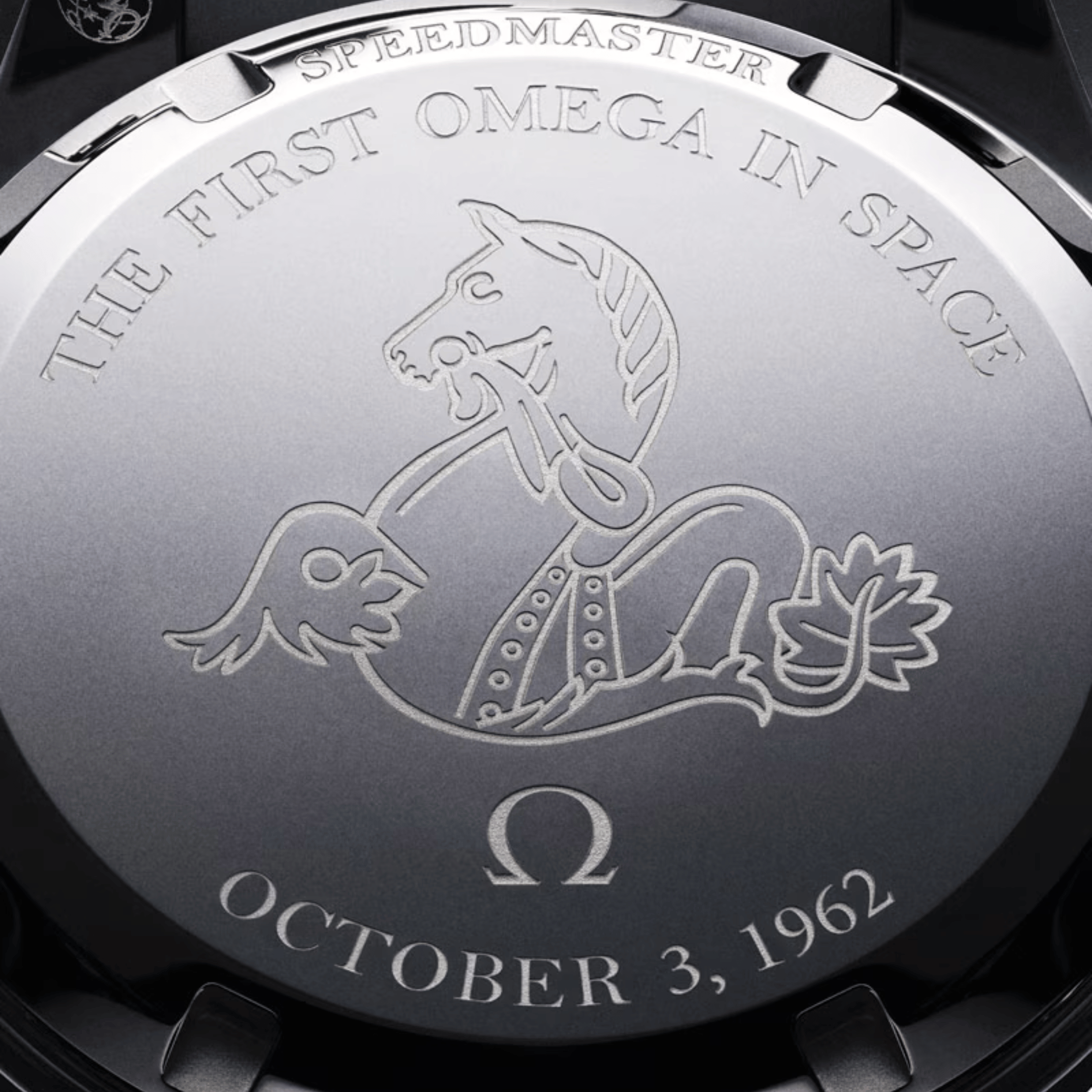 Omega Speedmaster "First OMEGA In Space" Co-Axial Master Chronometer brown leather strap 39,7 mm