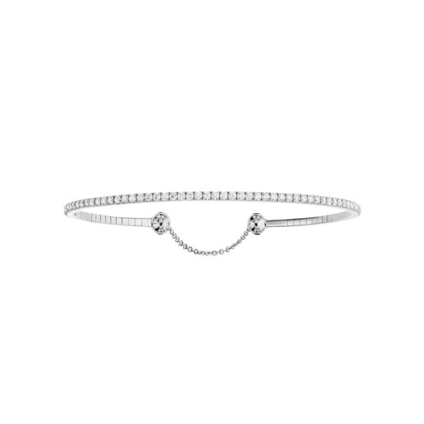 Bracelet Messika Skinny en or blanc et diamants 1,70 carat