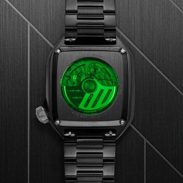 March LA.B AM2 GMT Automatic Shades steel bracelet 39 mm