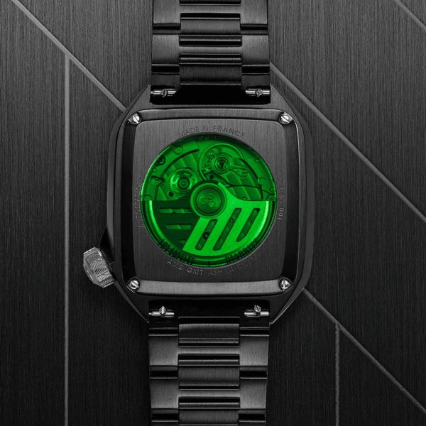 March LA.B AM2 GMT Automatic Shades steel bracelet 39 mm