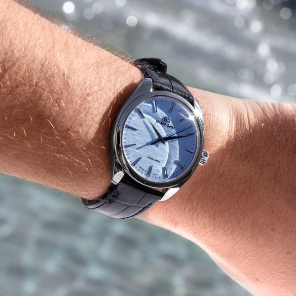 Montre Grand Seiko Elegance "Omiwatari" Spring Drive mécanique 38,5 mm Full Set 2022