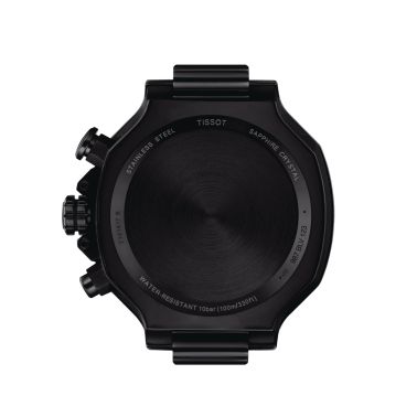 Tissot T-Sport T-Race Chronograph quartz grey dial black silicone strap 45 mm T141.417.37.061.00