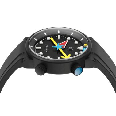 Montre Yema x Alain Silberstein "Marine" automatique titane 40 mm