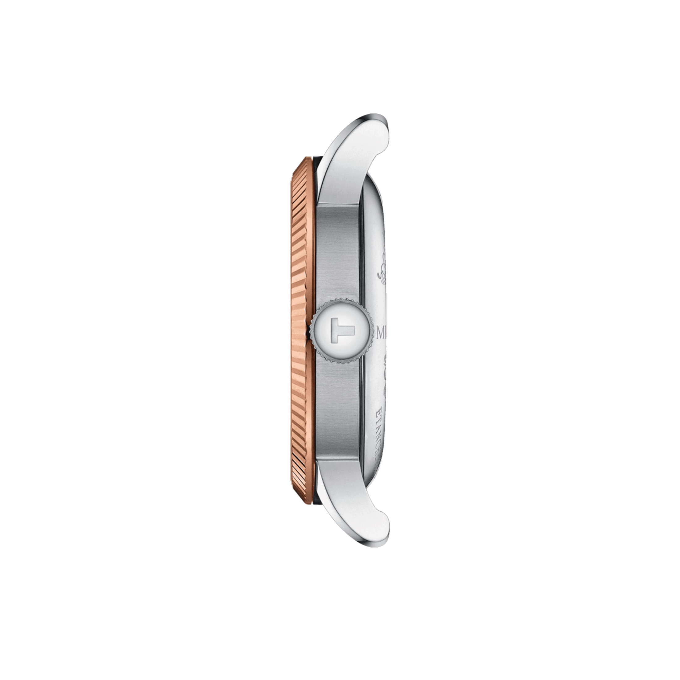 Tissot Le Locle COSC Rose Gold automatic watch silver dial steel bracelet 39 mm T932.408.41.033.00