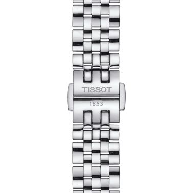 Tissot Le Locle automatic Rose Gold watch diamond hour markers silver dial steel bracelet 29 mm T932.207.41.036.00 Tissot Le Locle automatic Rose Gold watch diamond hour markers silver dial steel bracelet 29 mm T932.207.41.036.00