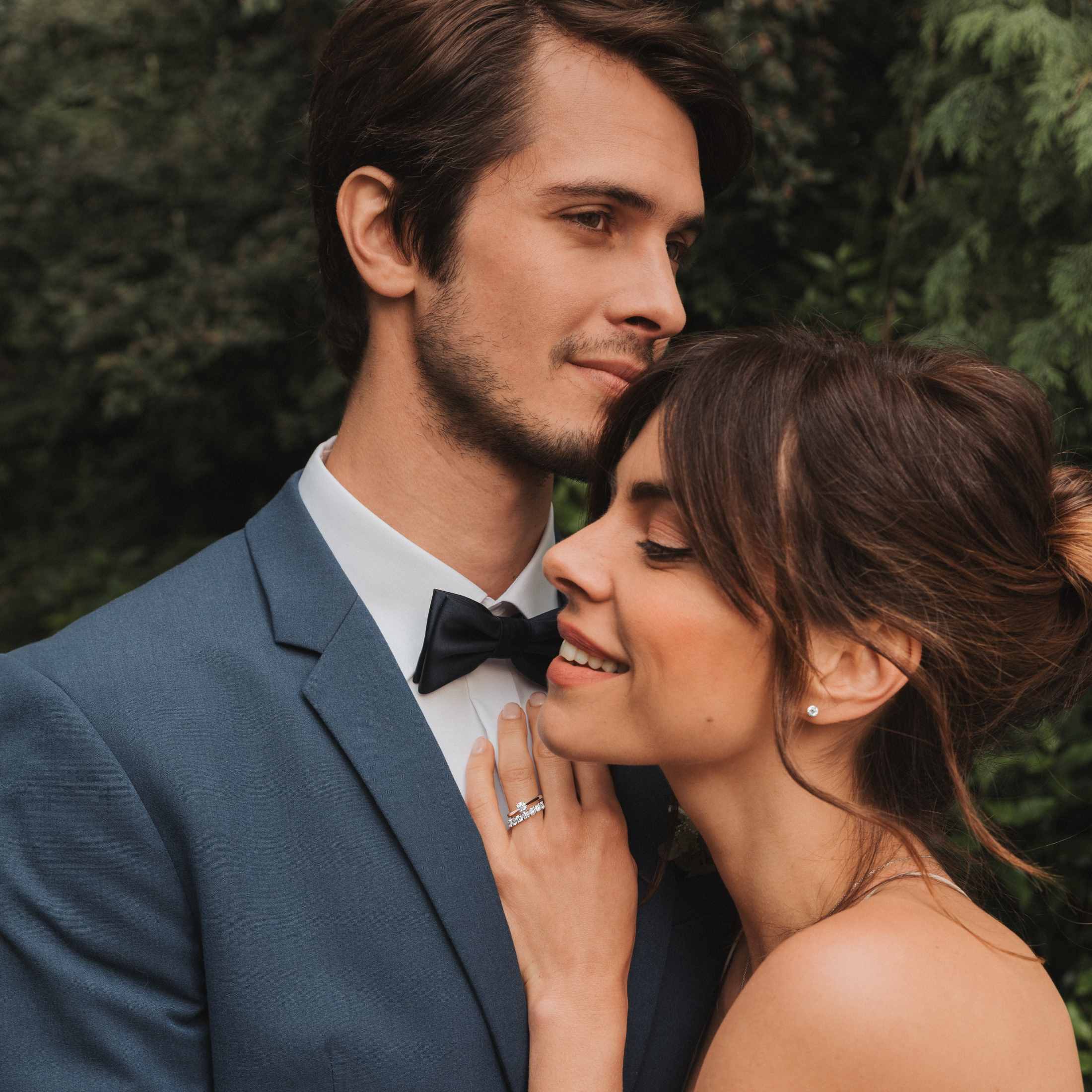 Boucles d’oreilles Lepage Joli Cœur en or blanc et diamants 