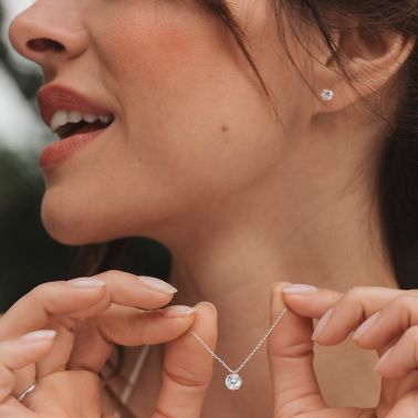 Lepage Joli Cœur White Gold and Diamond Earrings