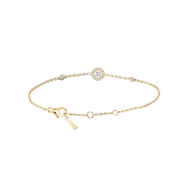 Bracelet Messika Joy XS en or jaune et diamants