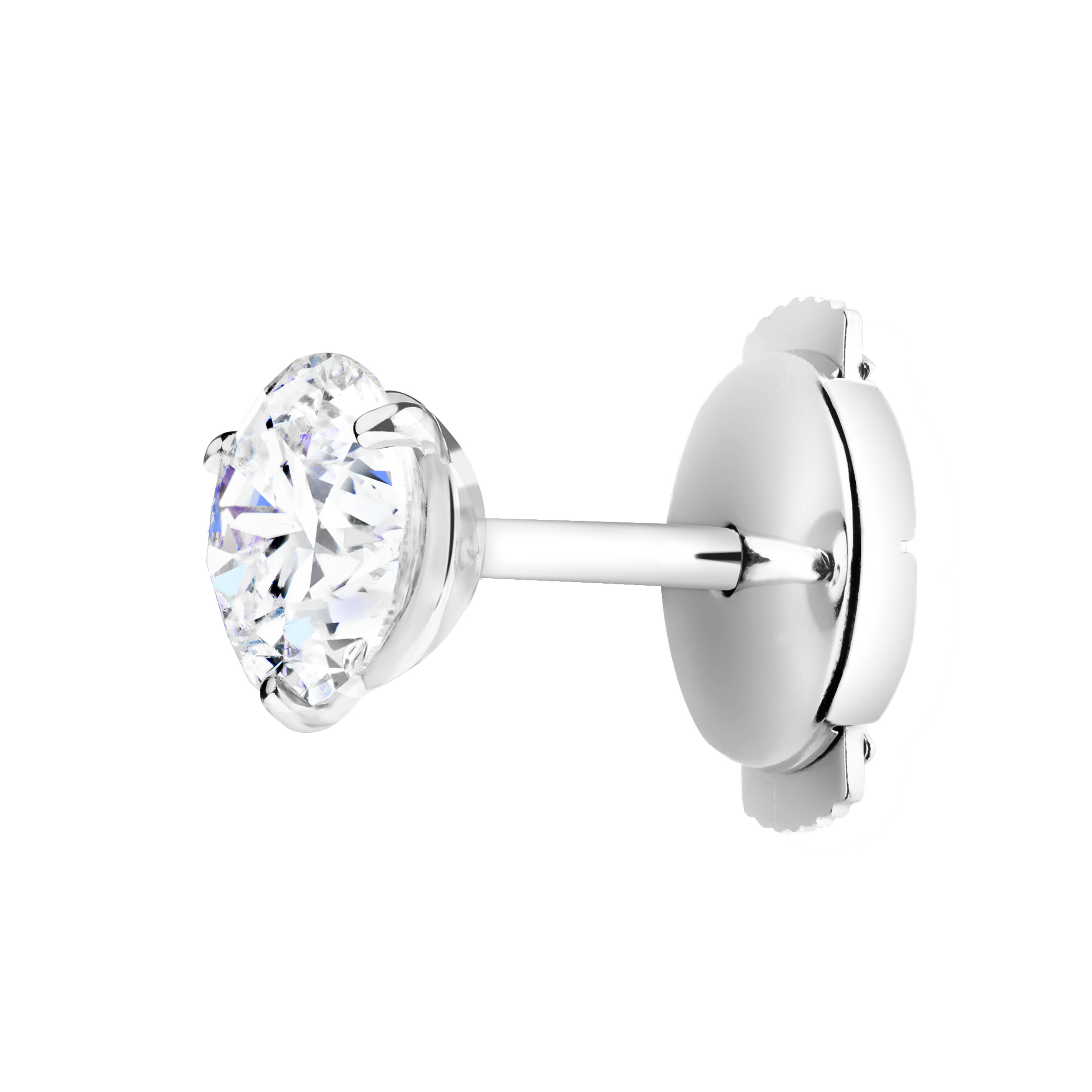 Lepage Joli Cœur White Gold and Diamond Earrings