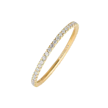 Alliance Messika Gatsby tour complet en or jaune et diamants