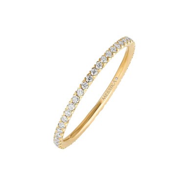 Alliance Messika Gatsby tour complet en or jaune et diamants
