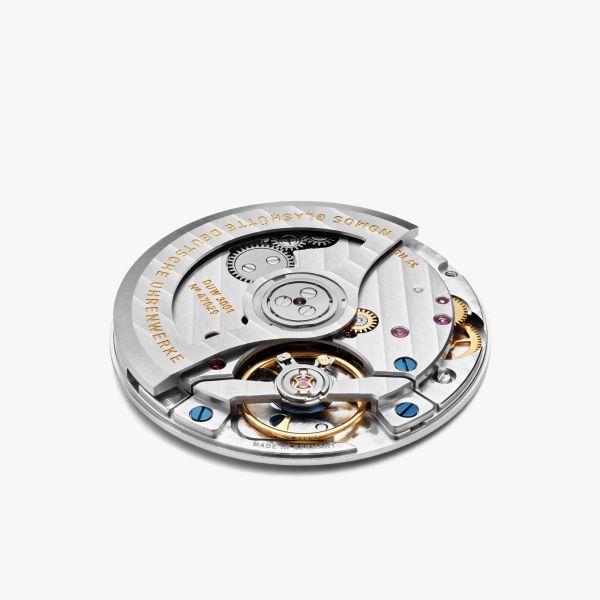 Nomos Orion Neomatik Doré automatic galvanised dial brown leather strap 36,4 mm