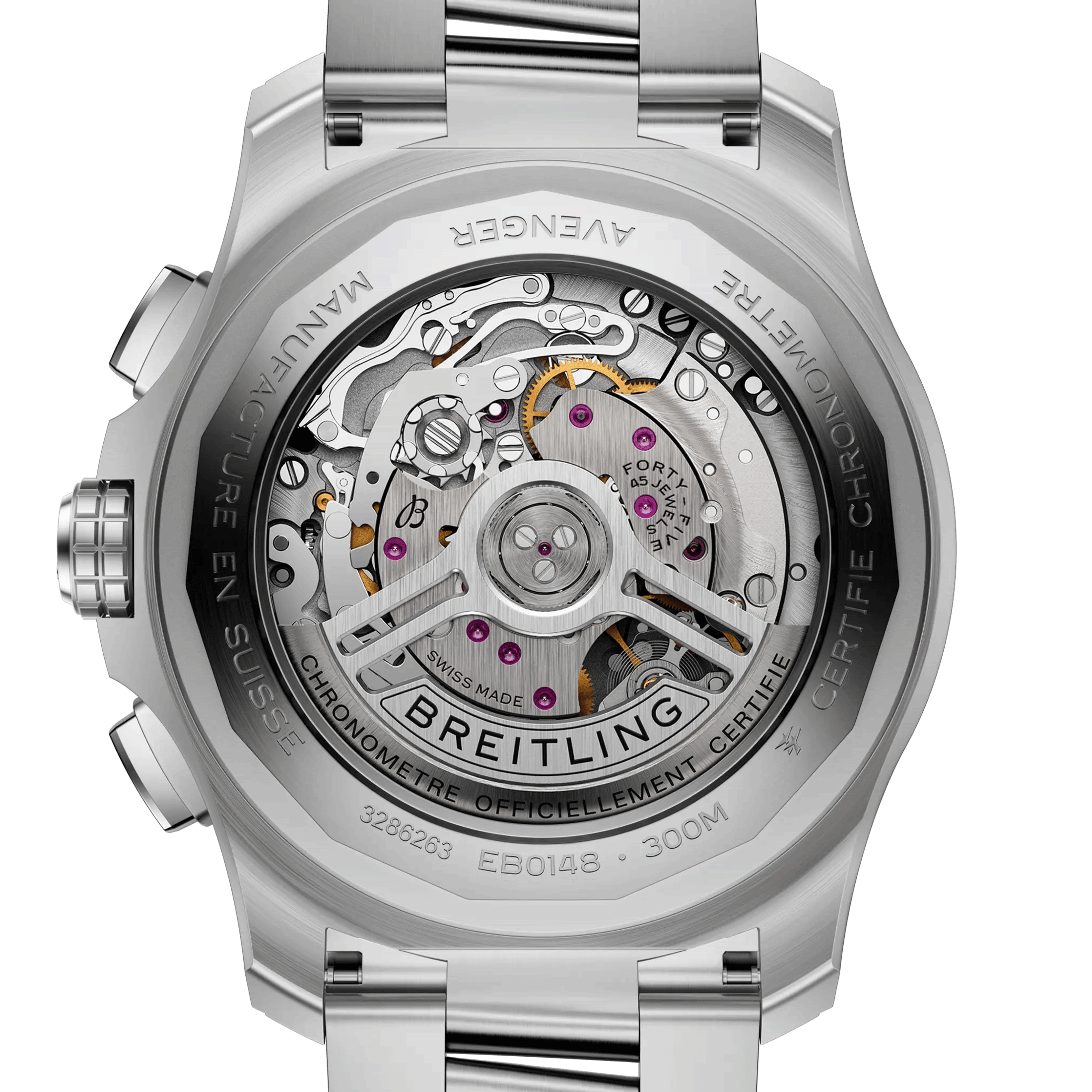 Breitling Super Avenger B01 Chronograph automatic watch 46 mm EB0148101C1E1