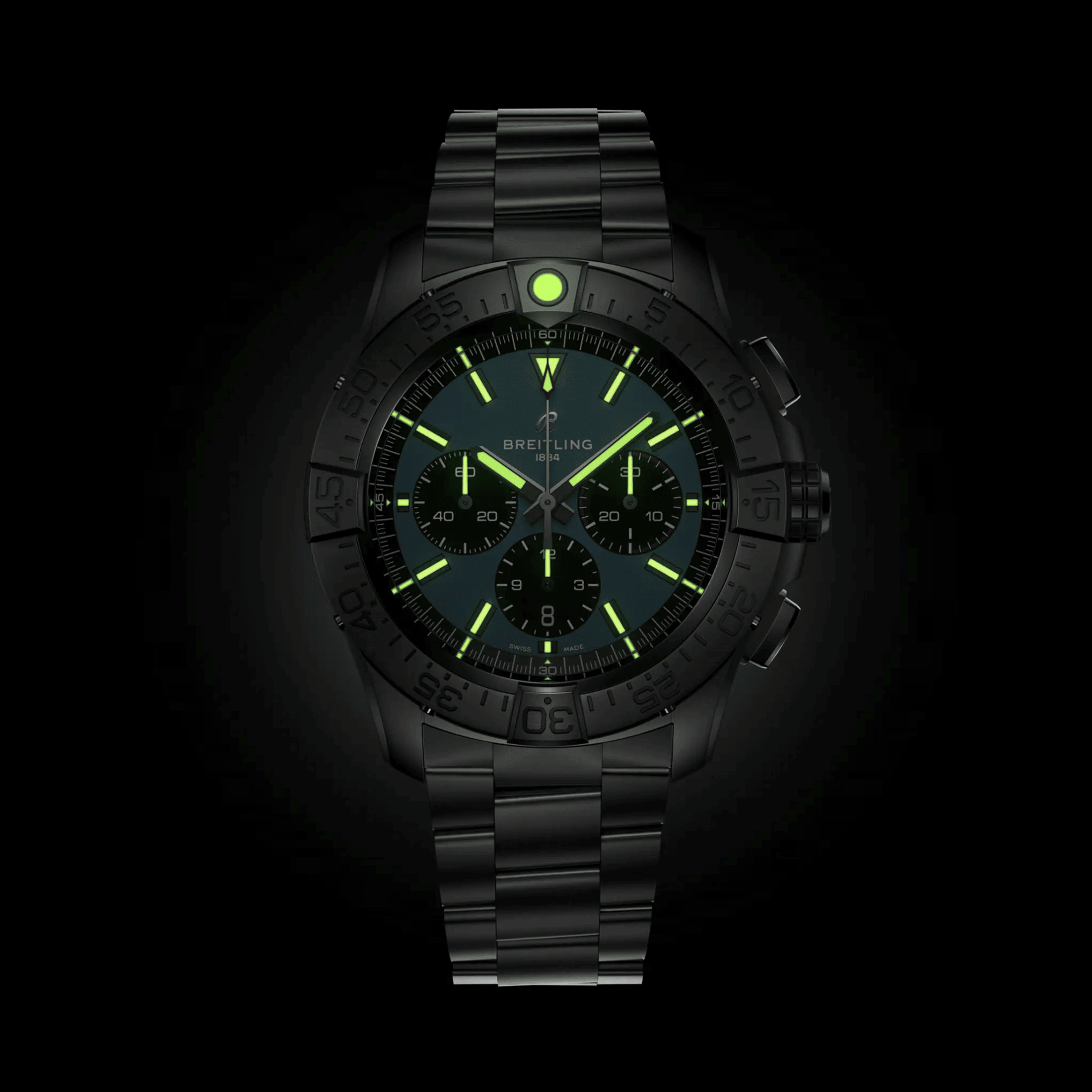 Montre Breitling Super Avenger B01 Chronograph automatique 46 mm EB0148101C1E1