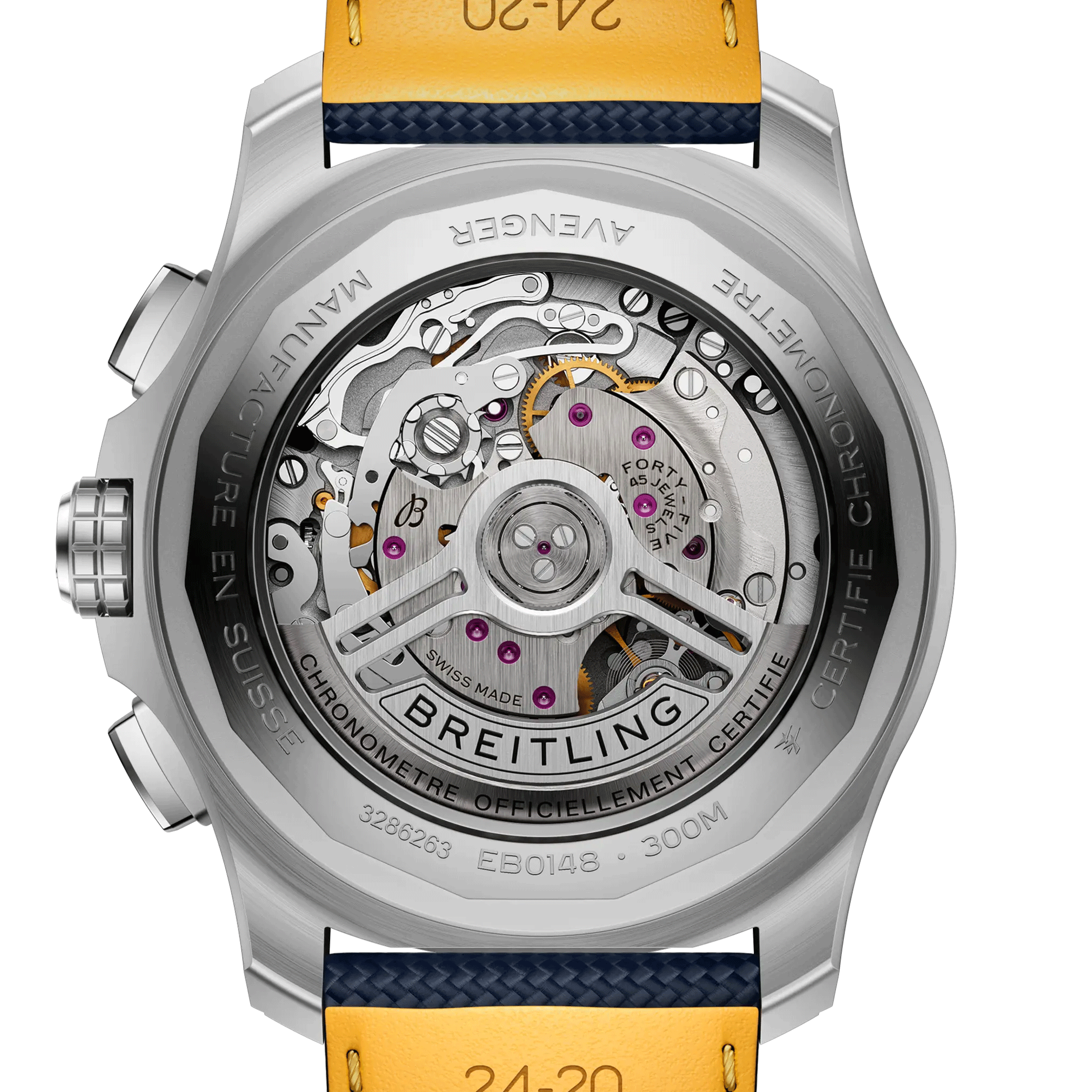 Montre Breitling Super Avenger B01 Chronograph automatique 46 mm AB0146101C1X1