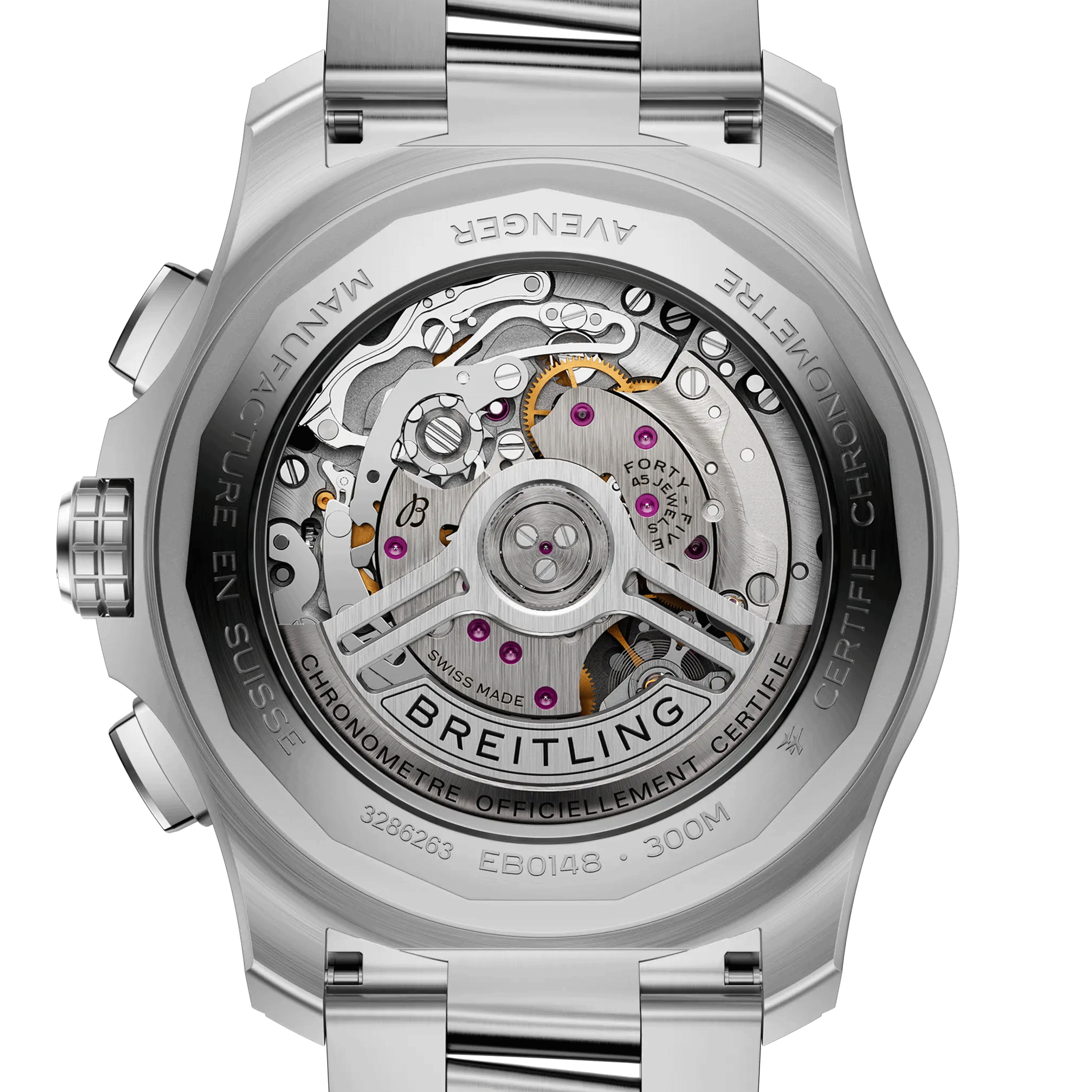 Montre Breitling Super Avenger B01 Chronograph automatique 46 mm EB0148101B1E1