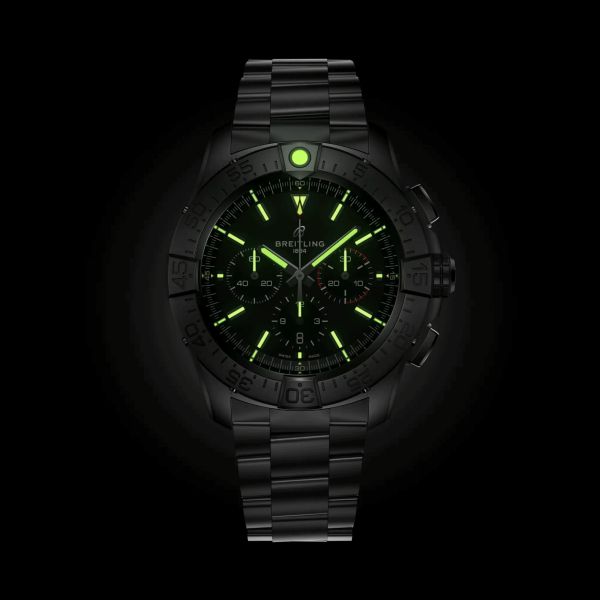 Montre Breitling Super Avenger B01 Chronograph automatique 46 mm EB0148101B1E1