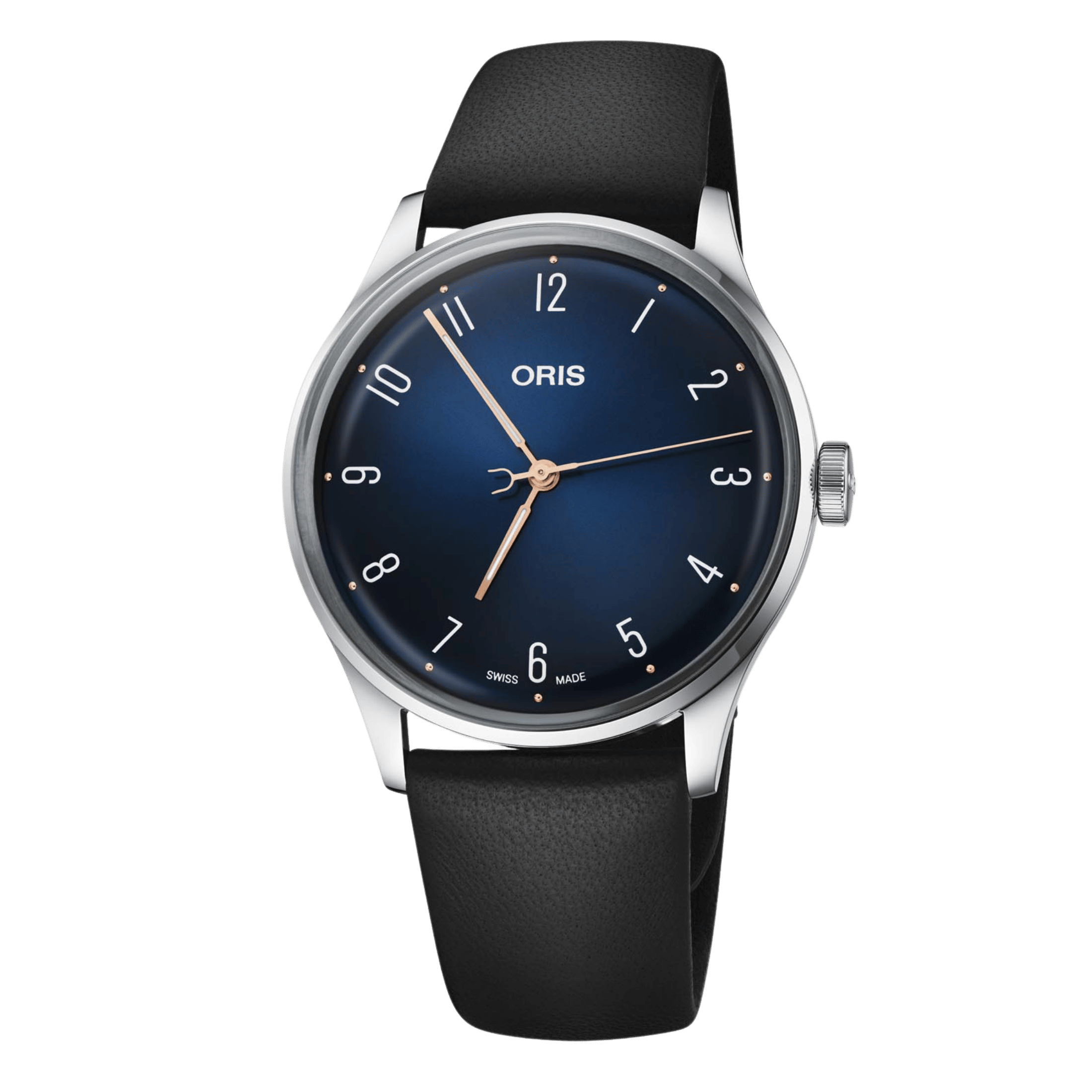 Oris James Morrison Academy of Music Limited Edition automatic blue dial leather strap 38 mm