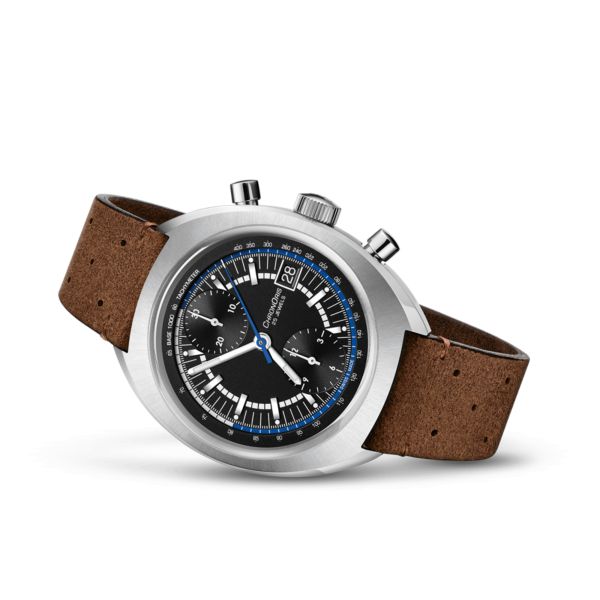 Oris Chronoris Williams Racing 40th Anniversary Limited Edition automatic black dial leather strap 40 mm