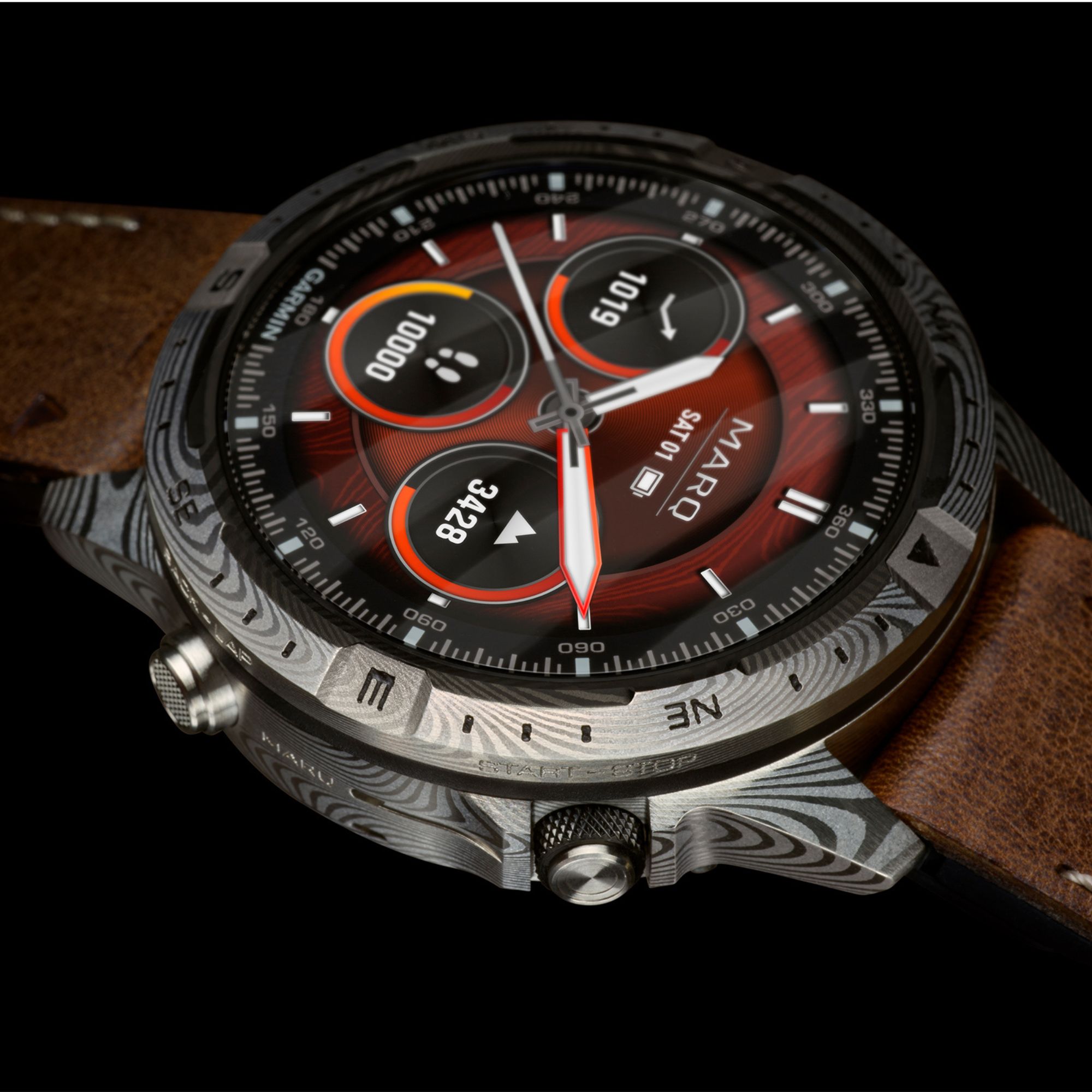 Garmin Marq Gen 2 Adventurer Damascus Steel Edition 46 mm watch