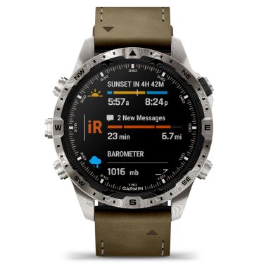 Garmin Marq Gen 2 Adventurer Damascus Steel Edition 46 mm watch