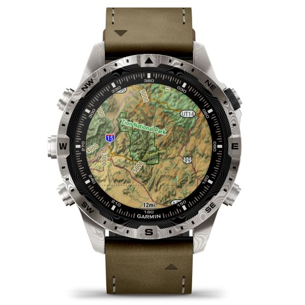 Garmin Marq Gen 2 Adventurer Damascus Steel Edition 46 mm watch