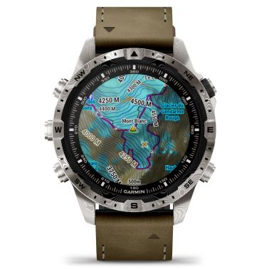 Garmin Marq Gen 2 Adventurer Damascus Steel Edition 46 mm watch