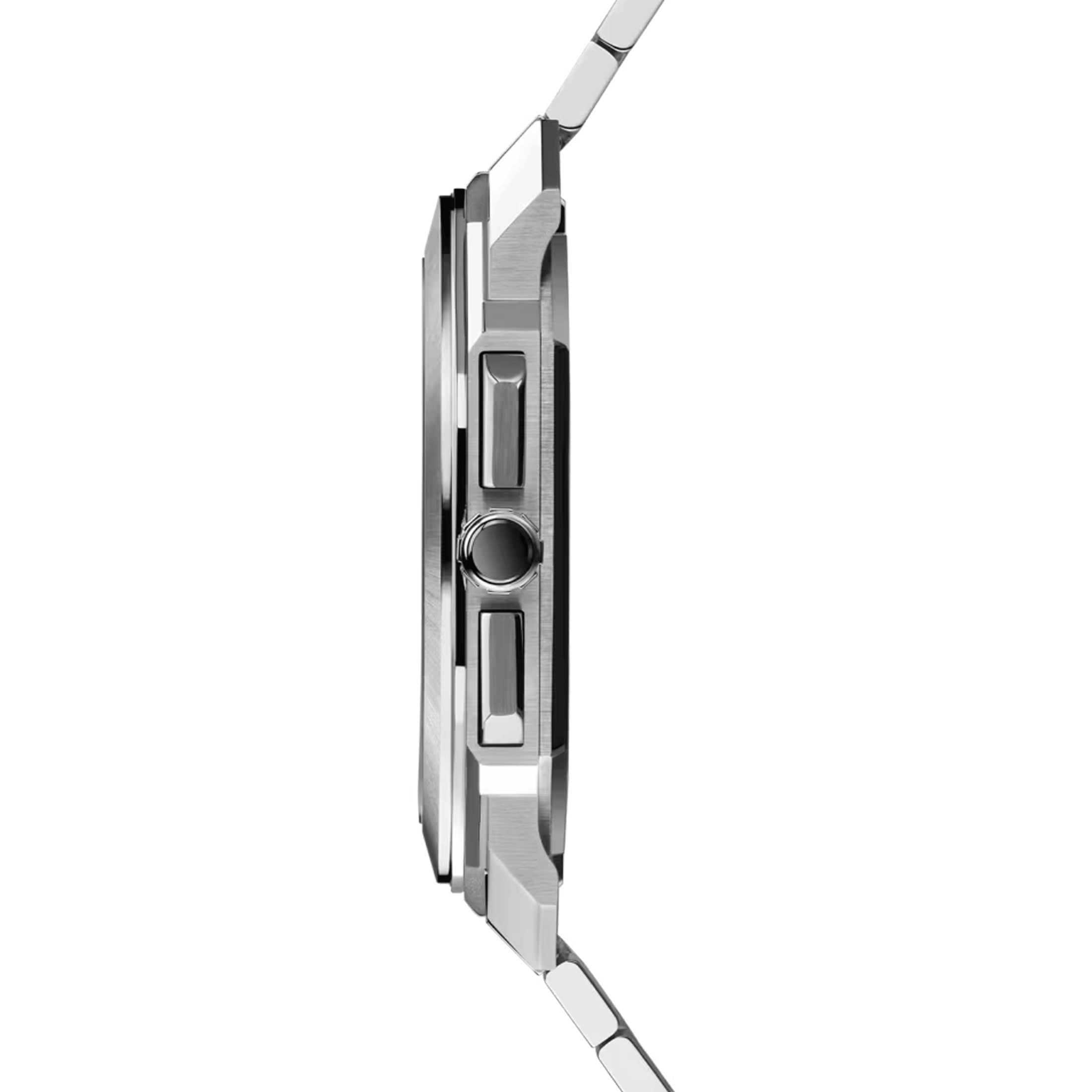 Montre Bulgari Octo Finissimo Chronographe GMT automatique cadran bleu bracelet acier 43 mm 103467