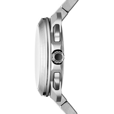 Montre Bulgari Octo Roma Chronographe automatique cadran noir bracelet acier 42 mm 103471