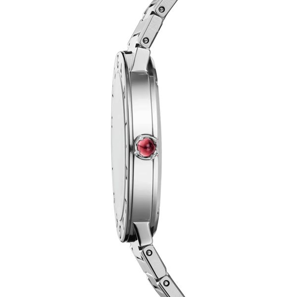 Montre Bulgari Bvlgari Bvlgari Lady quartz cadran argenté bracelet acier 33 mm 103575