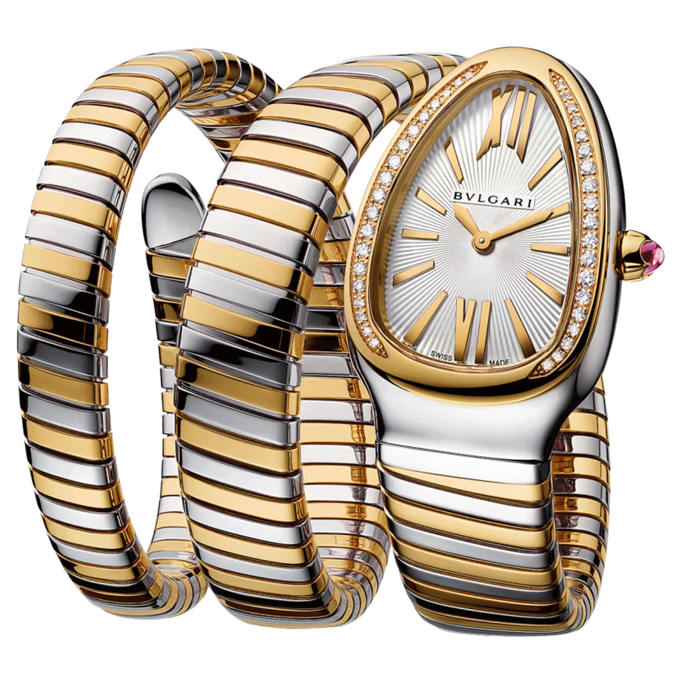 Montre Bulgari Serpenti Tubogas S quartz 35 mm 103797 Lepage