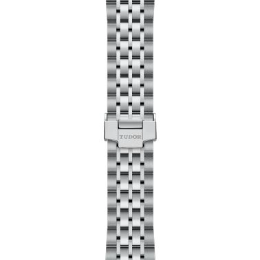 Montre Tudor 1926 automatique index diamants aiguilles or rose cadran argenté bracelet acier 39 mm M91550-0003