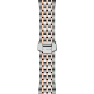 Tudor 1926 automatic watch rose gold bezel black dial steel and rose gold bracelet 39 mm M91551-0003