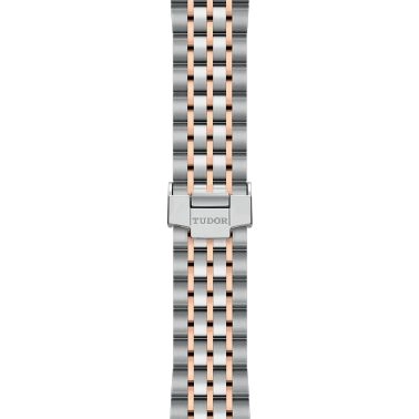 Tudor 1926 automatic watch rose gold bezel black dial steel and rose gold bracelet 39 mm M91551-0003