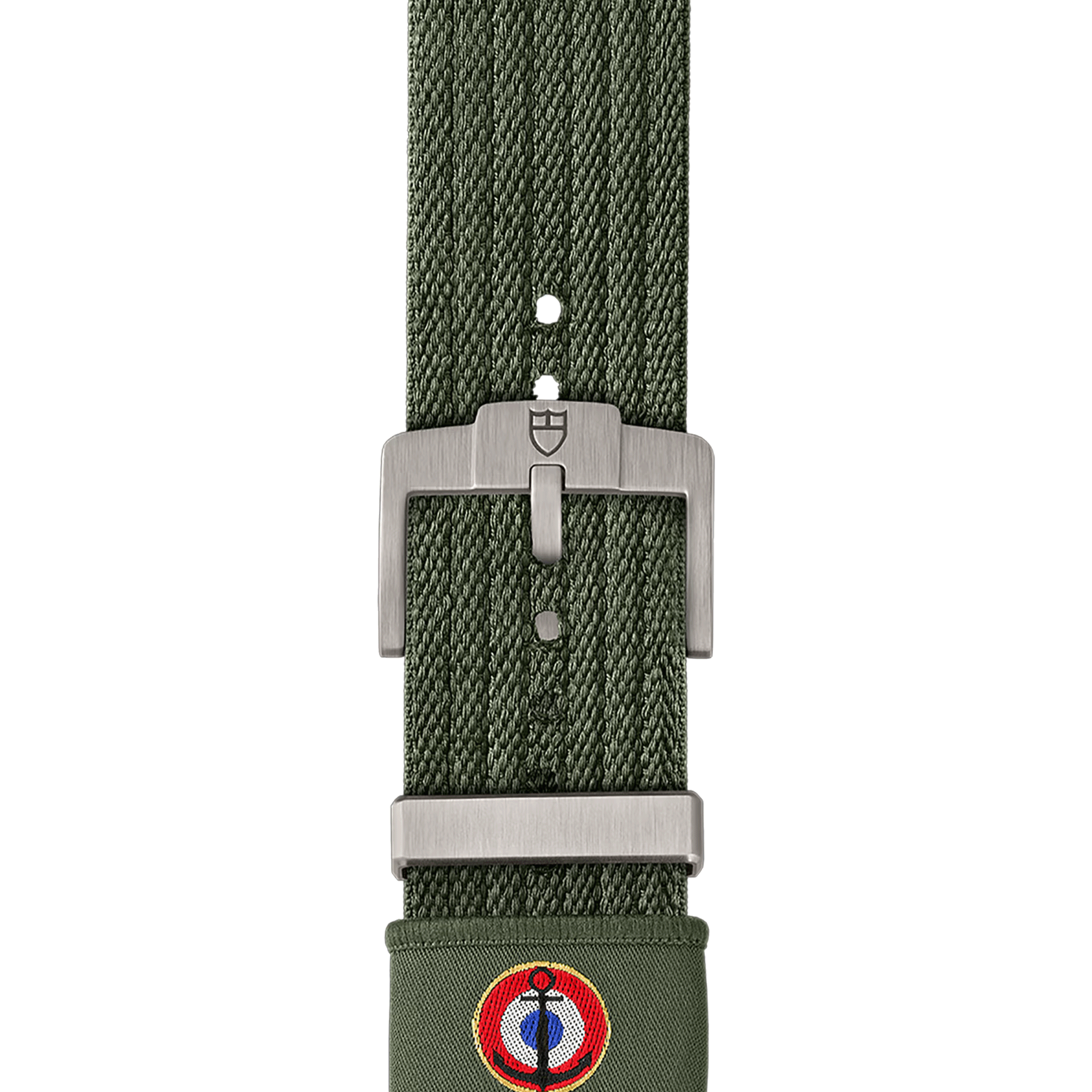 Tudor Pelagos FXD Marine Nationale GMT automatic watch green fabric strap 42 mm M2542G247NU-0002