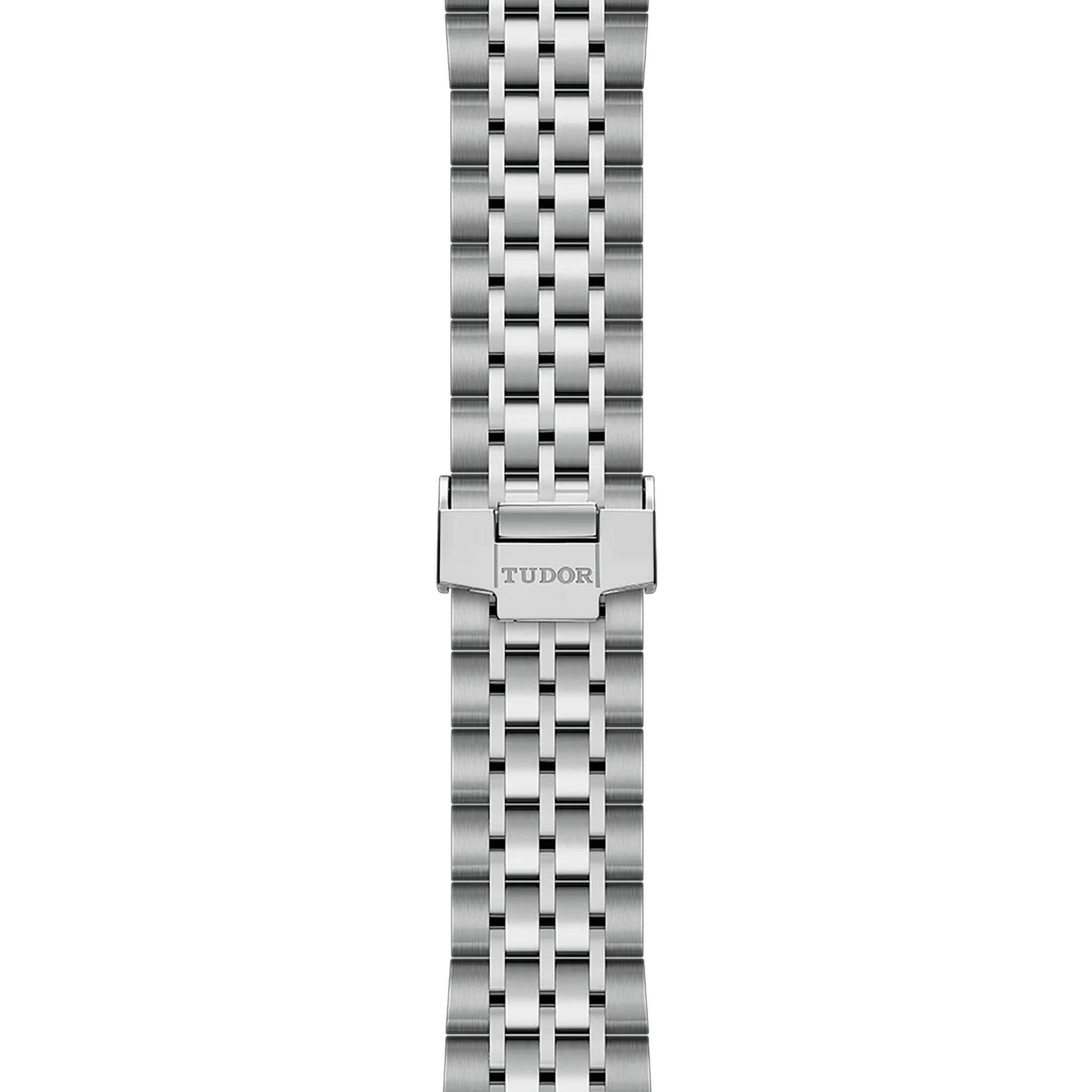 Tudor 1926 automatic watch diamond hour markers rose gold hands silver dial steel bracelet 39 mm M91550-0004