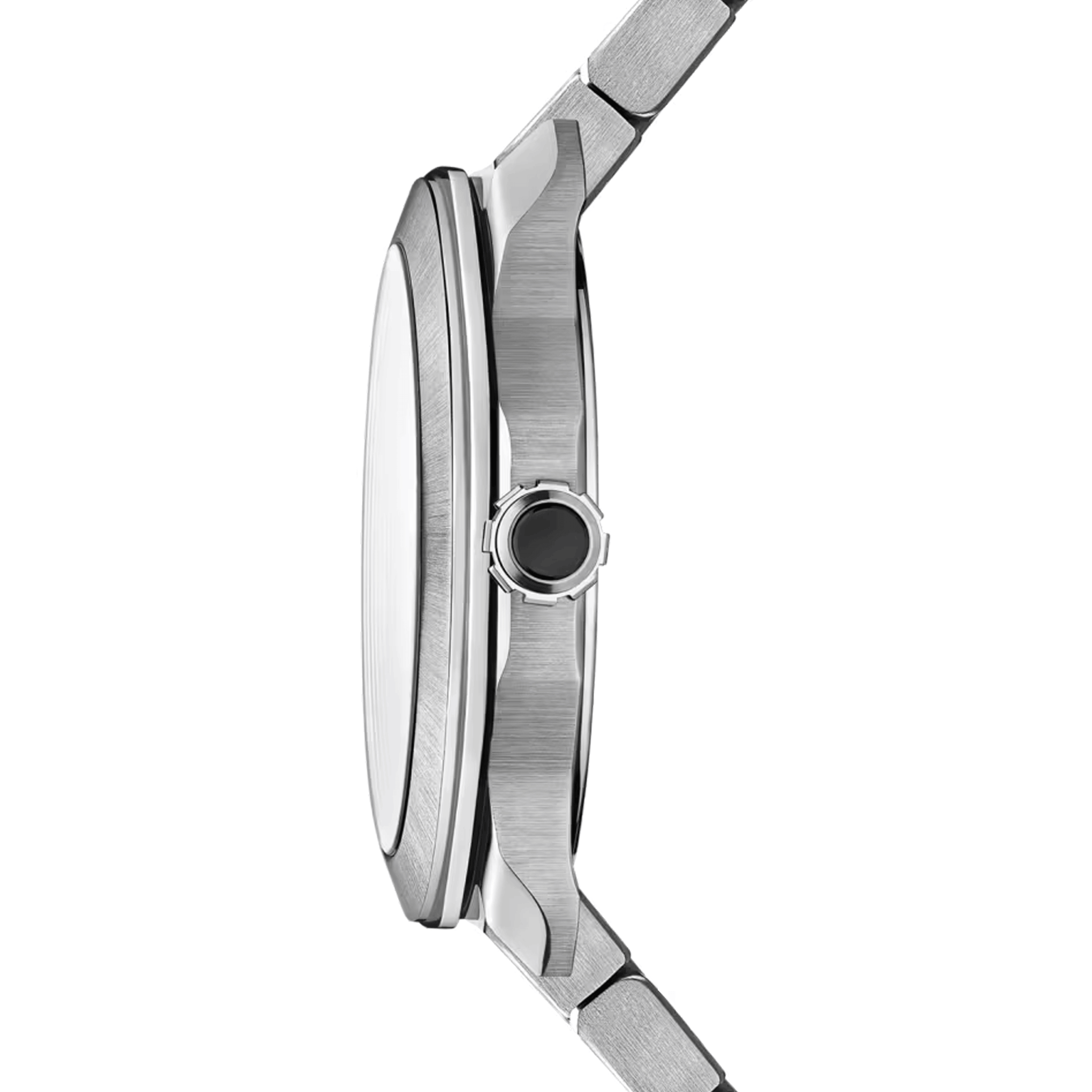 Bulgari Octo Roma automatic watch white dial steel bracelet 41 mm 103738