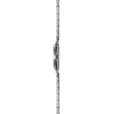 Montre Herbelin Galet quartz cadran argenté bracelet acier 28 mm