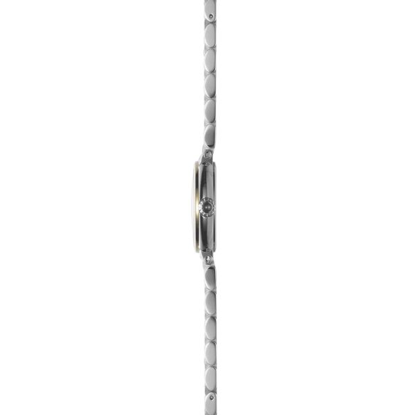 Montre Herbelin Galet quartz cadran argenté bracelet acier 28 mm