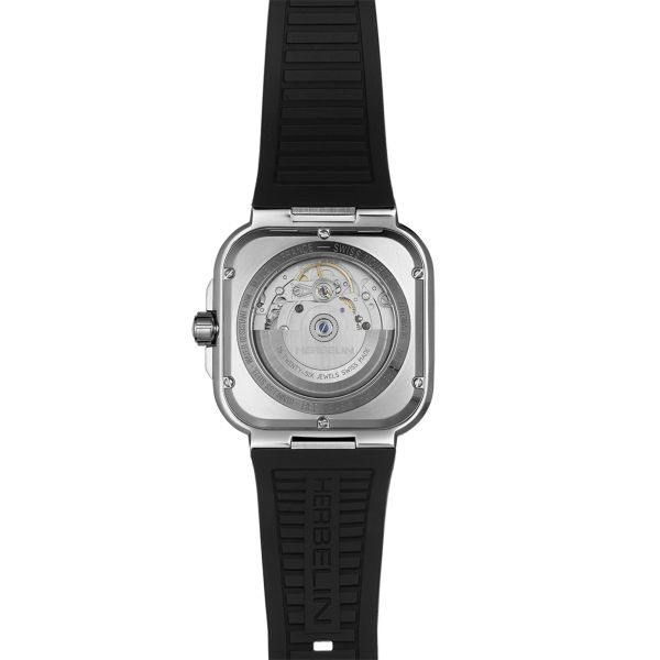 Herbelin Cap Camarat Automatic green dial rubber strap 39 x 39 mm