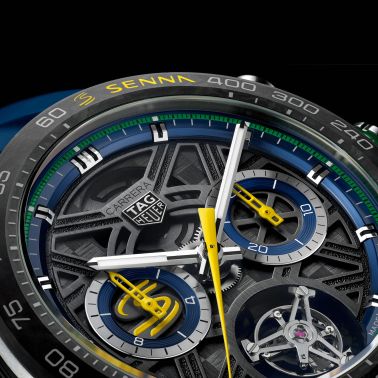 TAG Heuer Carrera Extreme Sport Chronographe Tourbillon x Senna 44 mm CBU5081.FT6274