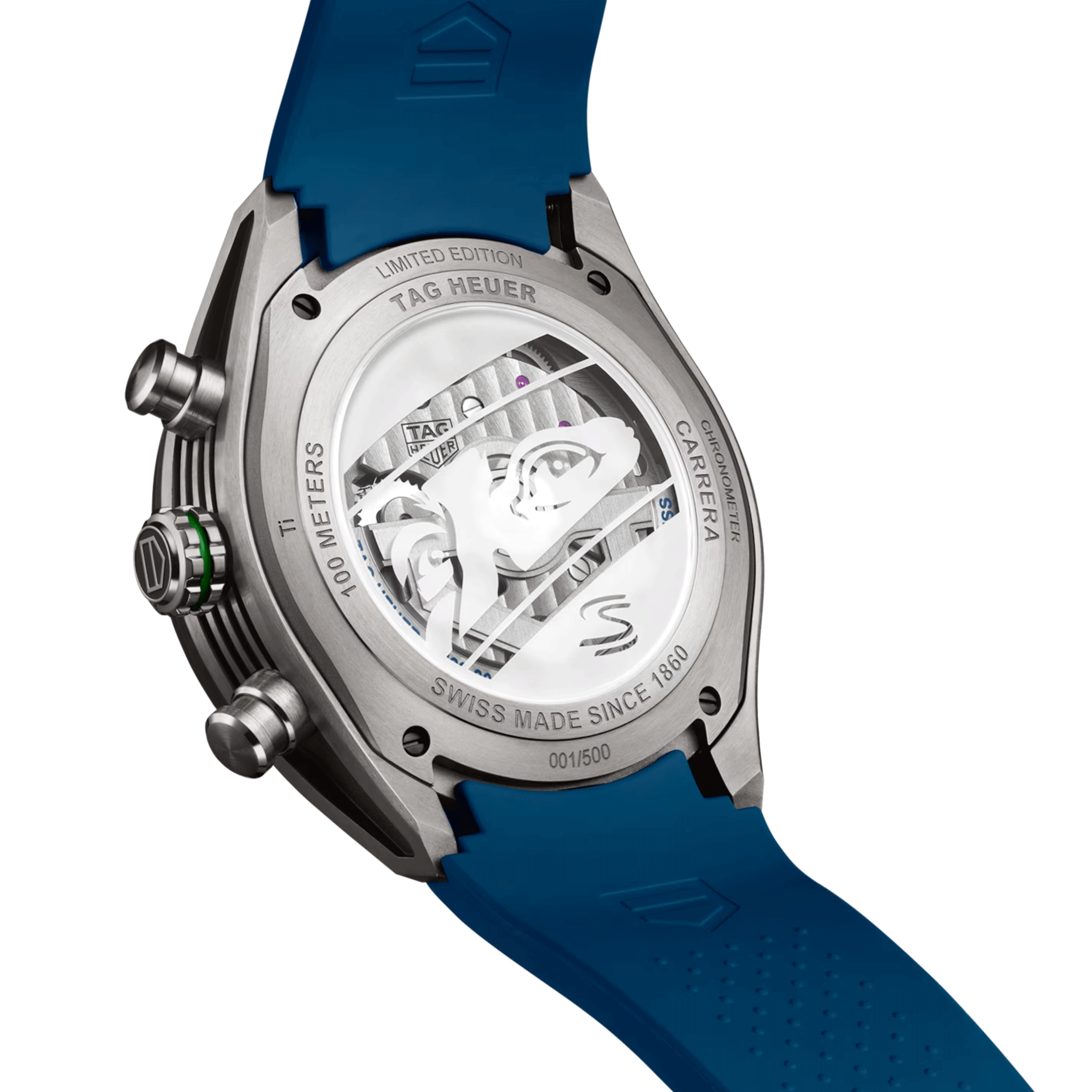 TAG Heuer Carrera Extreme Sport Chronographe Tourbillon x Senna 44 mm CBU5081.FT6274