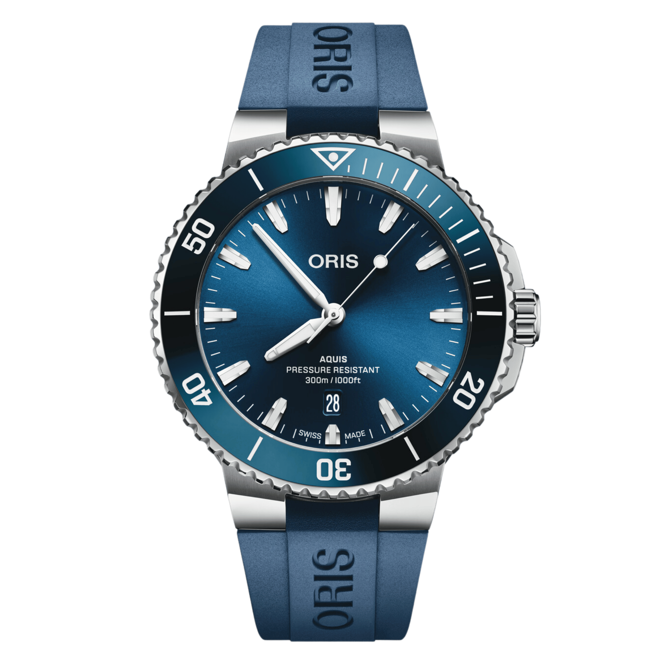 Montre Oris Plongée New Aquis Date x TR Racing automatique Calibre 733 41,5 mm