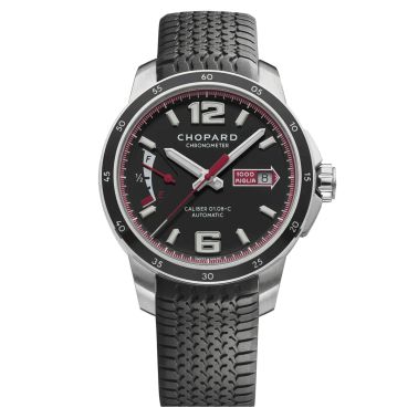 Chopard Mille Miglia GTS Power Control automatic watch black dial black rubber strap 43 mm 168566-3001