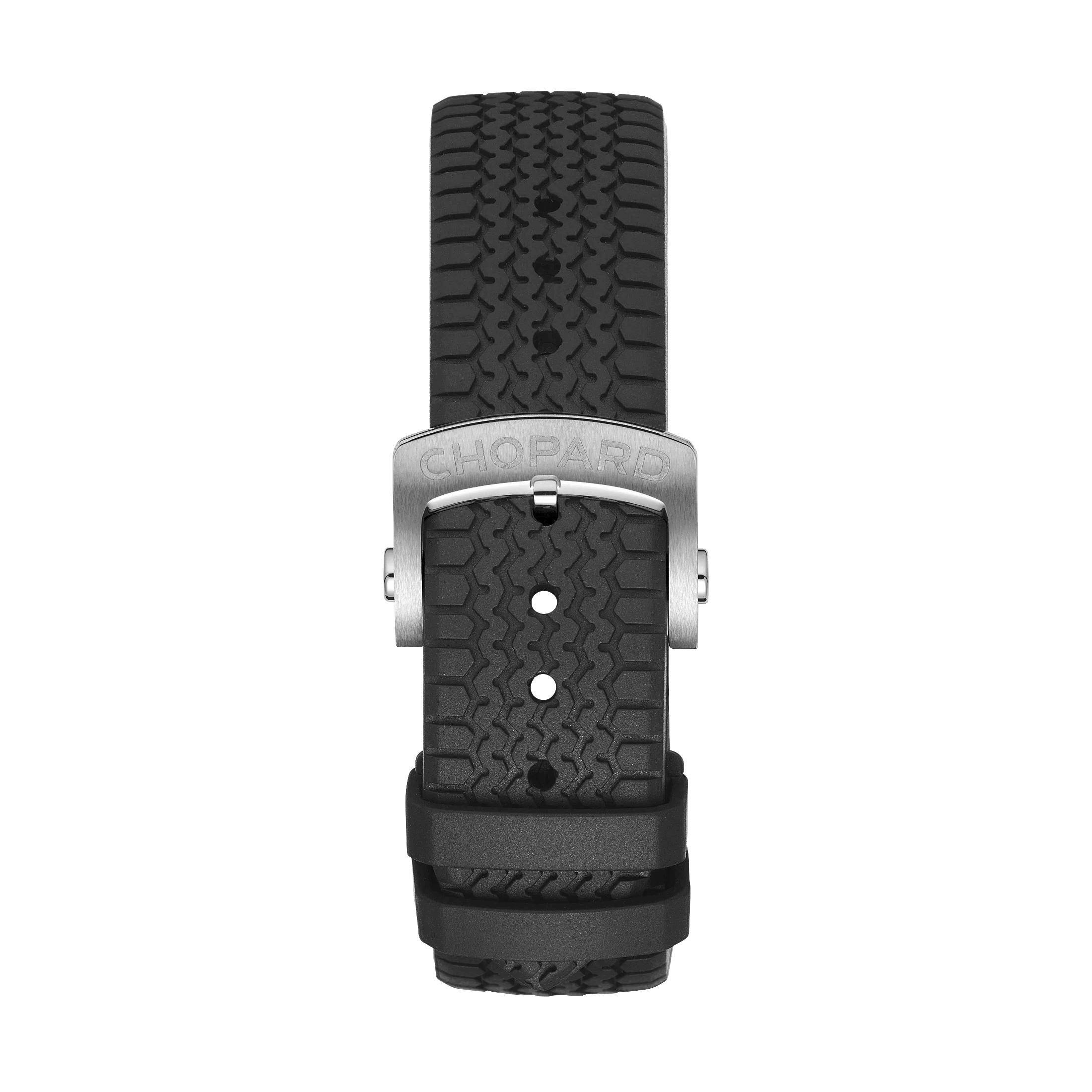 Chopard Mille Miglia GTS automatic chronograph watch black dial black rubber strap 44 mm 168571-3001