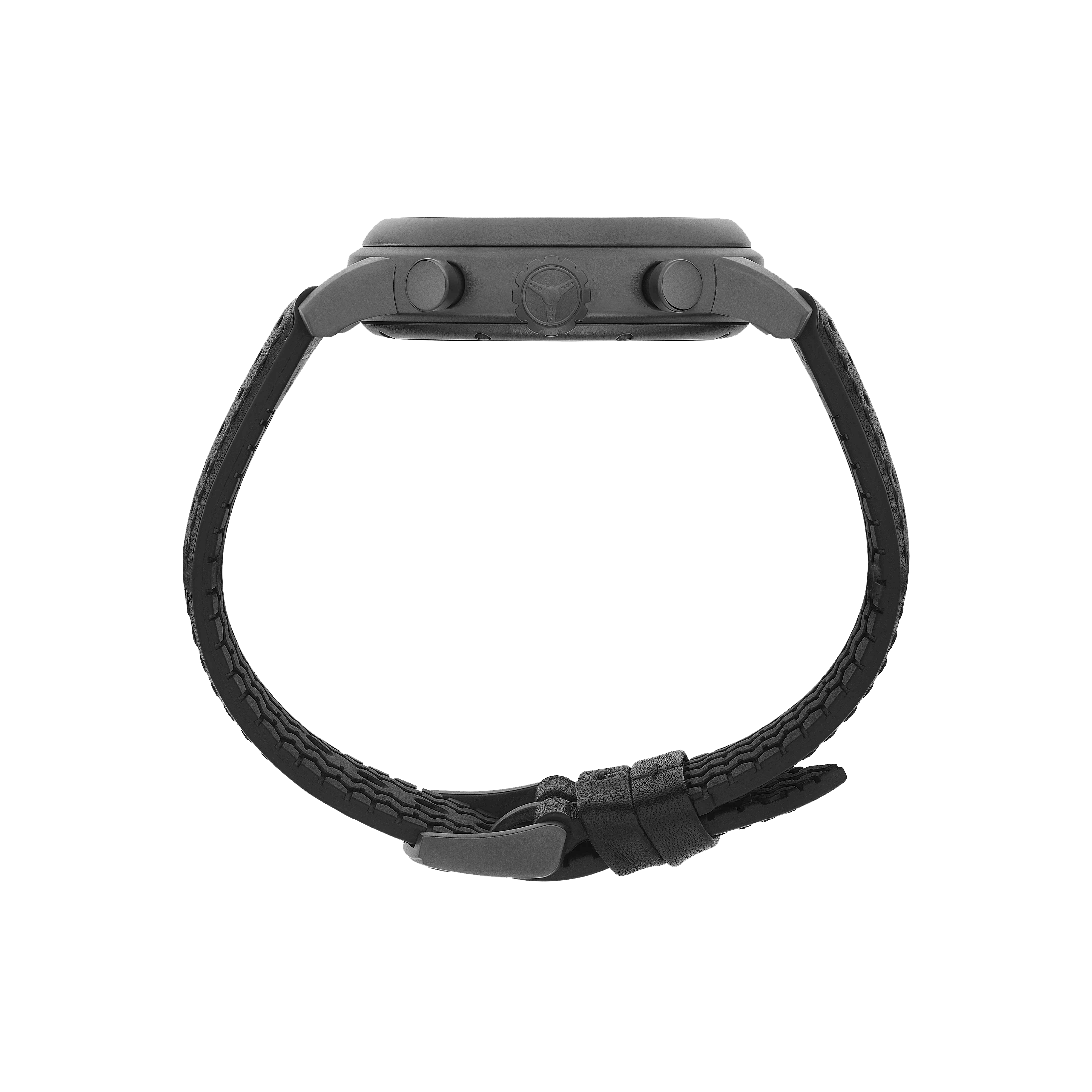 Montre Chopard Mille Miglia Race Edition Chronographe automatique cadran noir bracelet cuir noir 42 mm 168589-3028