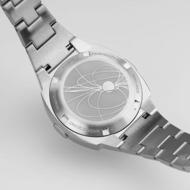 Hamilton PSR 74 Digital quartz steel watch LCD and Oled display