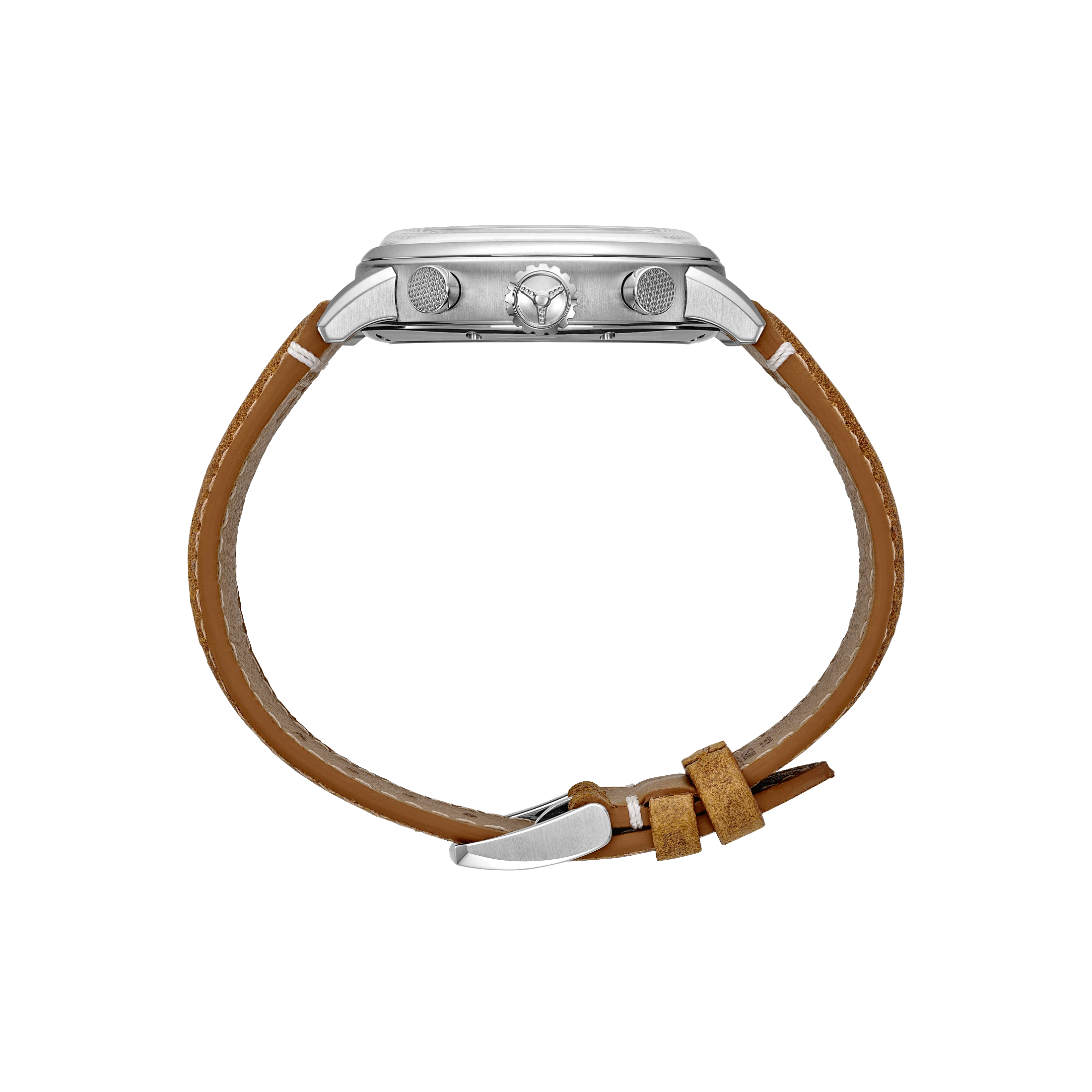 Montre Chopard Mille Miglia Classic Chronographe automatique cadran rouge bracelet cuir brun 40,5 mm 168619-3003