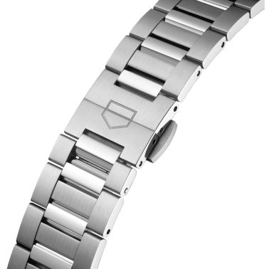 Montre TAG Heuer Carrera automatique index diamants cadran rose bracelet acier 36 mm WBN2318.BA0001