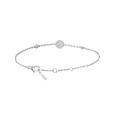 Bracelet Messika Joy XS en or blanc et diamants